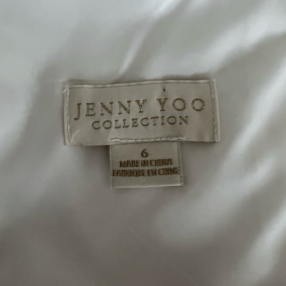 Jenny Yoo Plunge Neck Dress - Picture 7 of 8